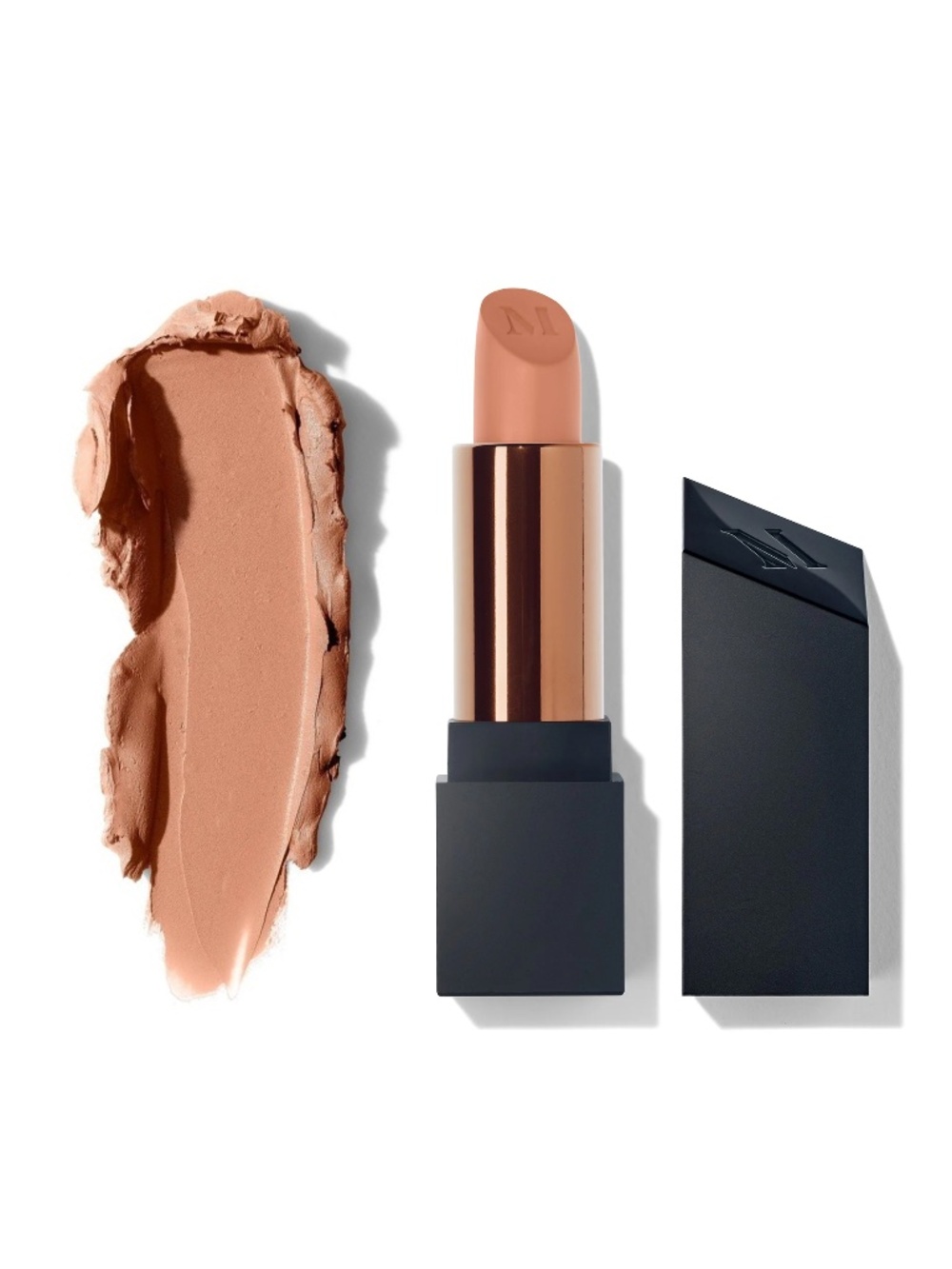 Morphe Mega Matte Lipstick in Commit Nude Tan Full Size Matte Finish